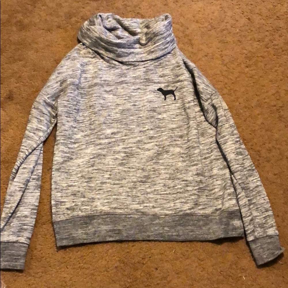 VS gray hoodie